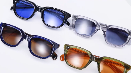 Yeetian Geometric Acetate Sunglasses YET-HC010