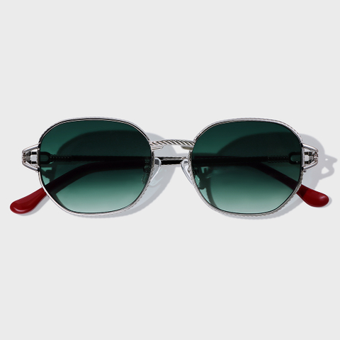 YET139 SILVERY // GREEN